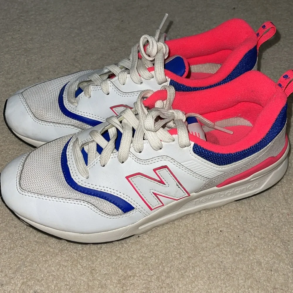 New Balance 997 'White Blue Pink' Women’s 7.5 - Picture 3 of 7
